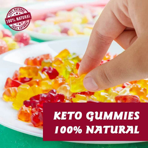 3-Pack Advanced Weight Loss Keto Gummies Ketone Fat Burner Weight Loss Detox Cleanse Immune System Dietary Supplement